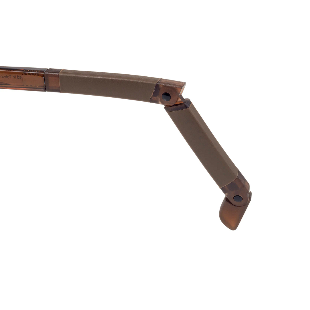 OWNDAYS | MOVE Light Brown Full Rim Boston right side